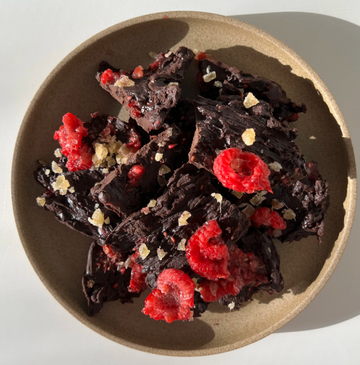 Freedom Recipe | Dark Chocolate Raspberry Bark