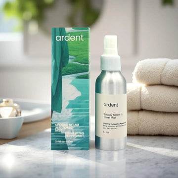 ARDENT GOODS | shower steam and towel mist aromatherapy