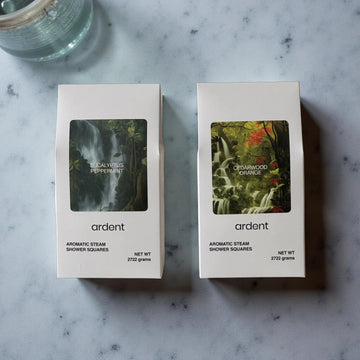 ARDENT GOODS | shower steamer set