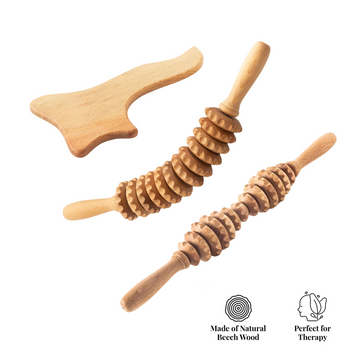 FREEDOM APOTHECARY | wooden cellulite body massage tools