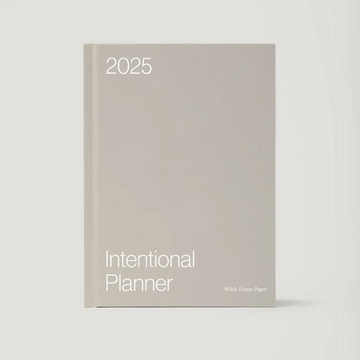 WILDE HOUSE PAPER | 2025 intentional planner