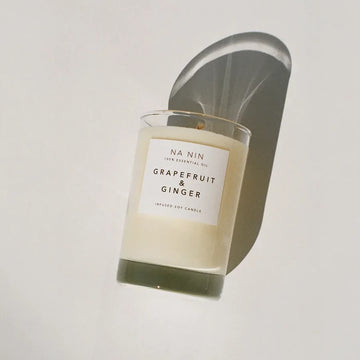 NA NIN | grapefruit & ginger essential oil soy candle